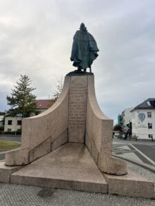 Leif Erikson statue in Reykjavik